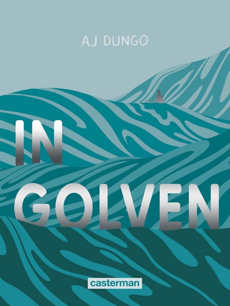 In golven