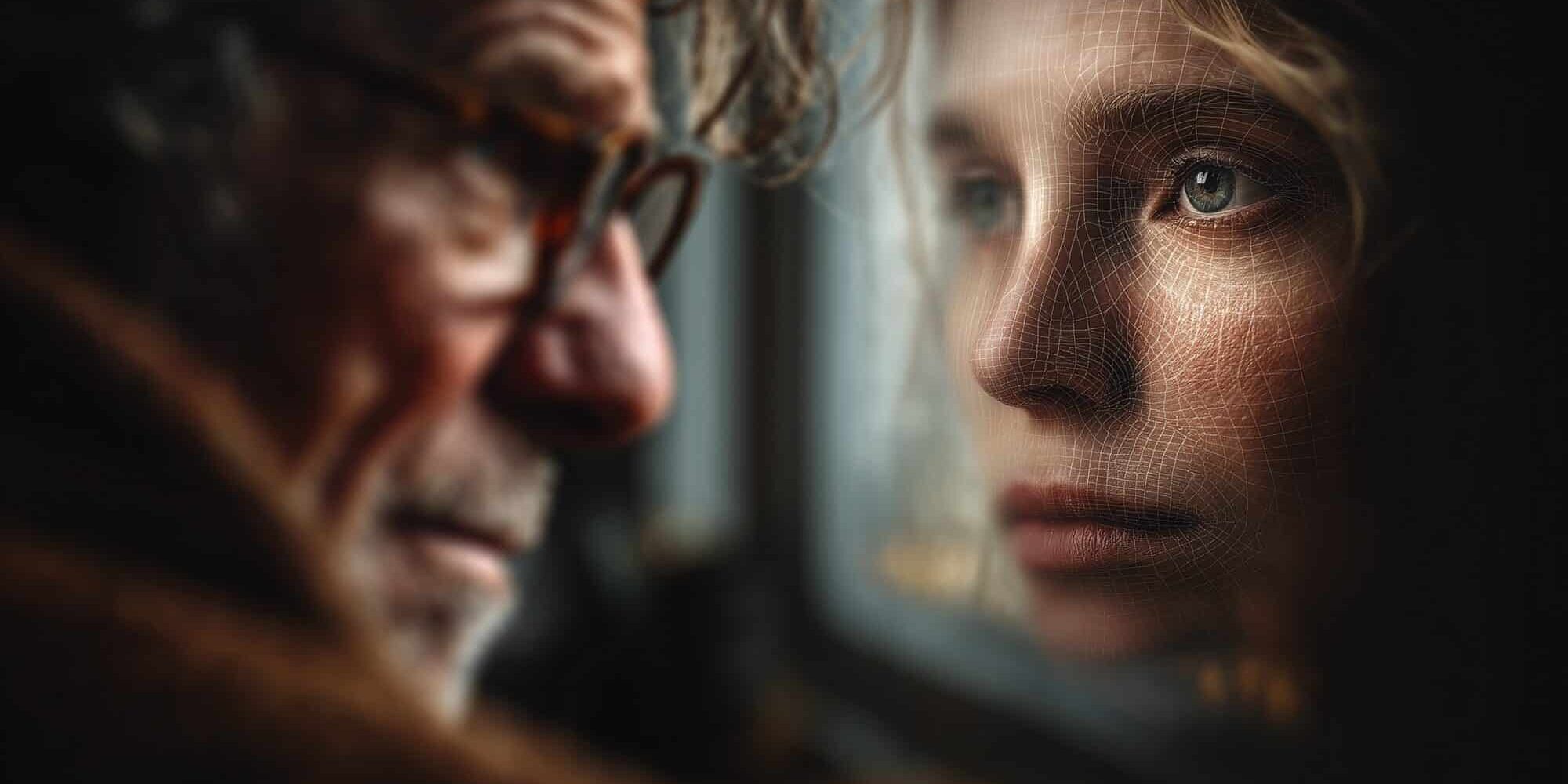 Man praat met digitale avatar