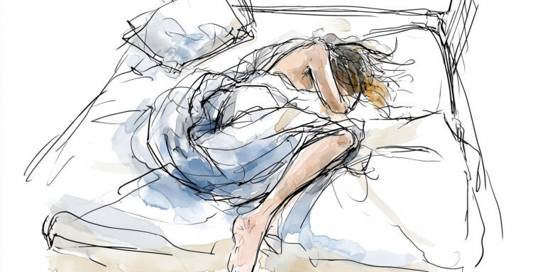 Slecht slapen en woelen in bed