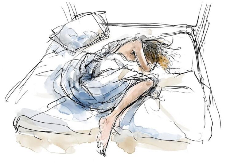 Slecht slapen en woelen in bed