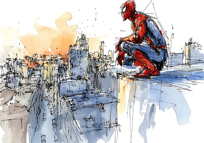 Spiderman in Amsterdam